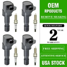 Ignition Coil  Iridium Spark Plug for 2013-2015 Honda Civic 1.8L Acura ILX UF672