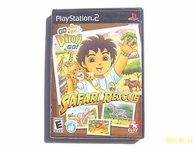 Go, Diego, Go Safari Rescue (Sony PlayStation 2, 2008) PS2  *BRAND NEW*  SEALED