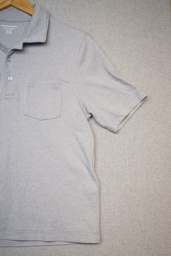 Amazon Essentials Men's Regular-Fit Quick-Dry Golf Polo Shirt Grey XS - Picture 3 of 8