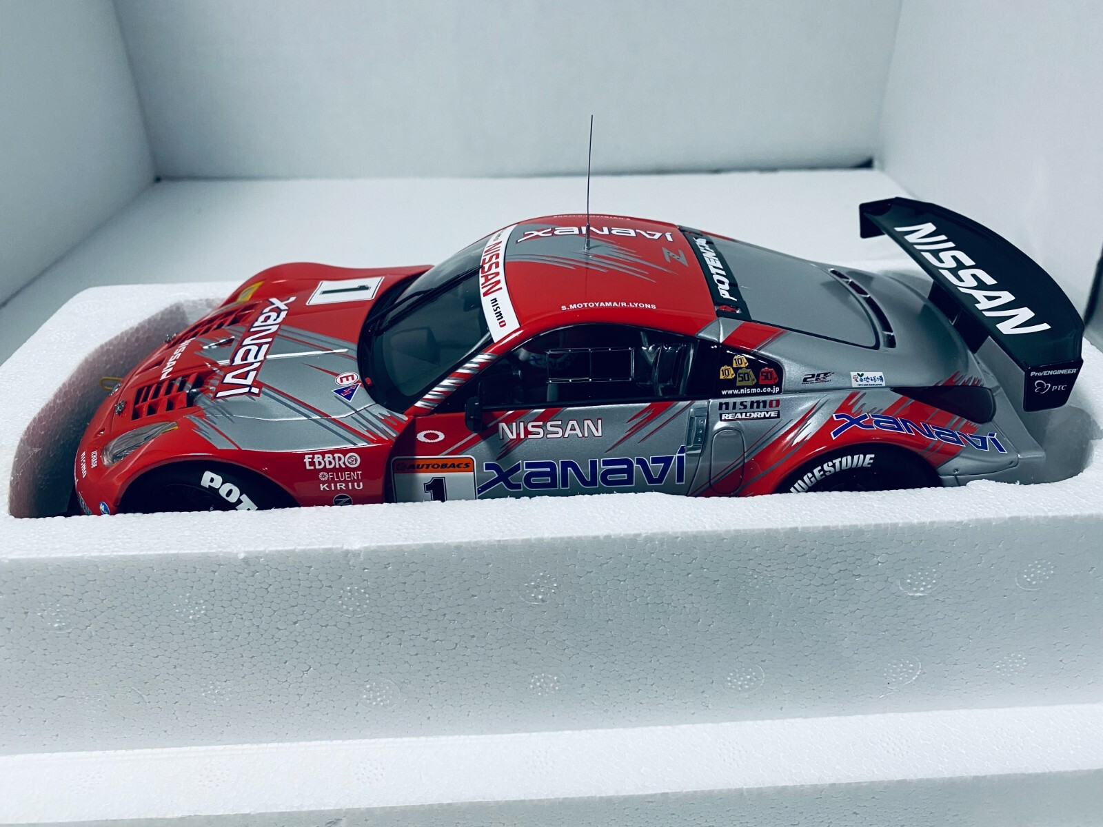 1/18 AUTO ART 2004 NISSAN 350Z XANAVI NISMO Z #1 JGTC TEAM &amp