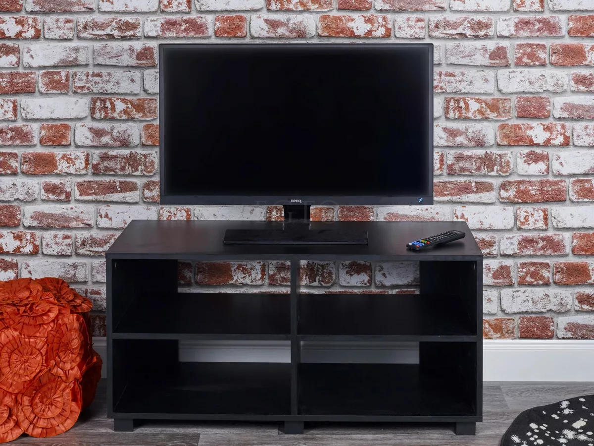 Storage bin 2024 tv stand