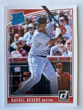 2018 Donruss Rafael Devers Rated Rookie Base RC Boston Red Sox 🔥🔥🔥