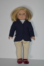 AMERICAN GIRL KIT KITTREDGE 18" DOLL RETIRED w/extra shoes