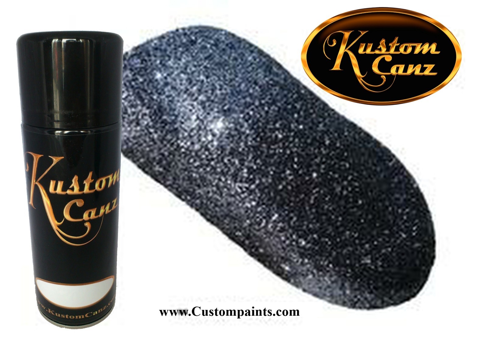 12oz Aerosol Metal Flake Gunmetal (004 HEX) Urethane Base, Automotive