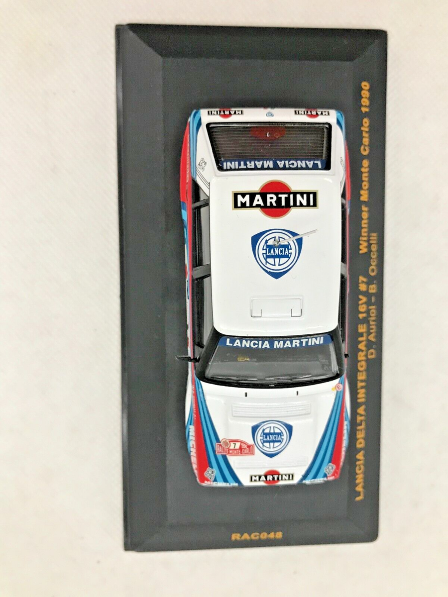 1:43 Lancia Delta Integrale 16V #7 1990 Winner Monte Carlo 1:43 Lancia Delta Integrale 16V #7 1990 Winner Monte Carlo