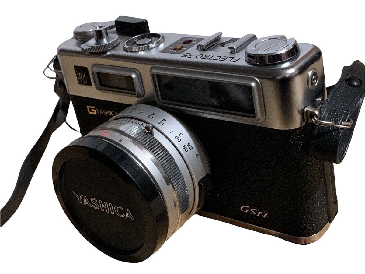 MINT YASHICA ELECTRO 35 GSN SPIDERMAN MODEL 45MM F/1.7 | eBay