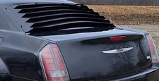 21 22 23  Chrysler 300 ASTRA HAMMOND 1-piece Aluminum Rear Window Louver