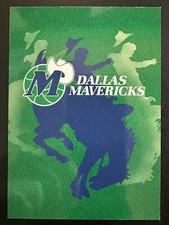 1994-95 NBA Hoops Dallas Mavericks Team Logo Basketball Card Skybox #396