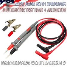 Multimeter Voltmeter Cable Ultra Fine Needle Tester Unique Probe Test Lead cord