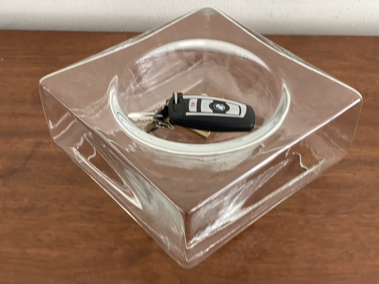 Vintage PFISTER STYLE Mid Century Art Glass MODERN Design Bowl Catch All KNOLL