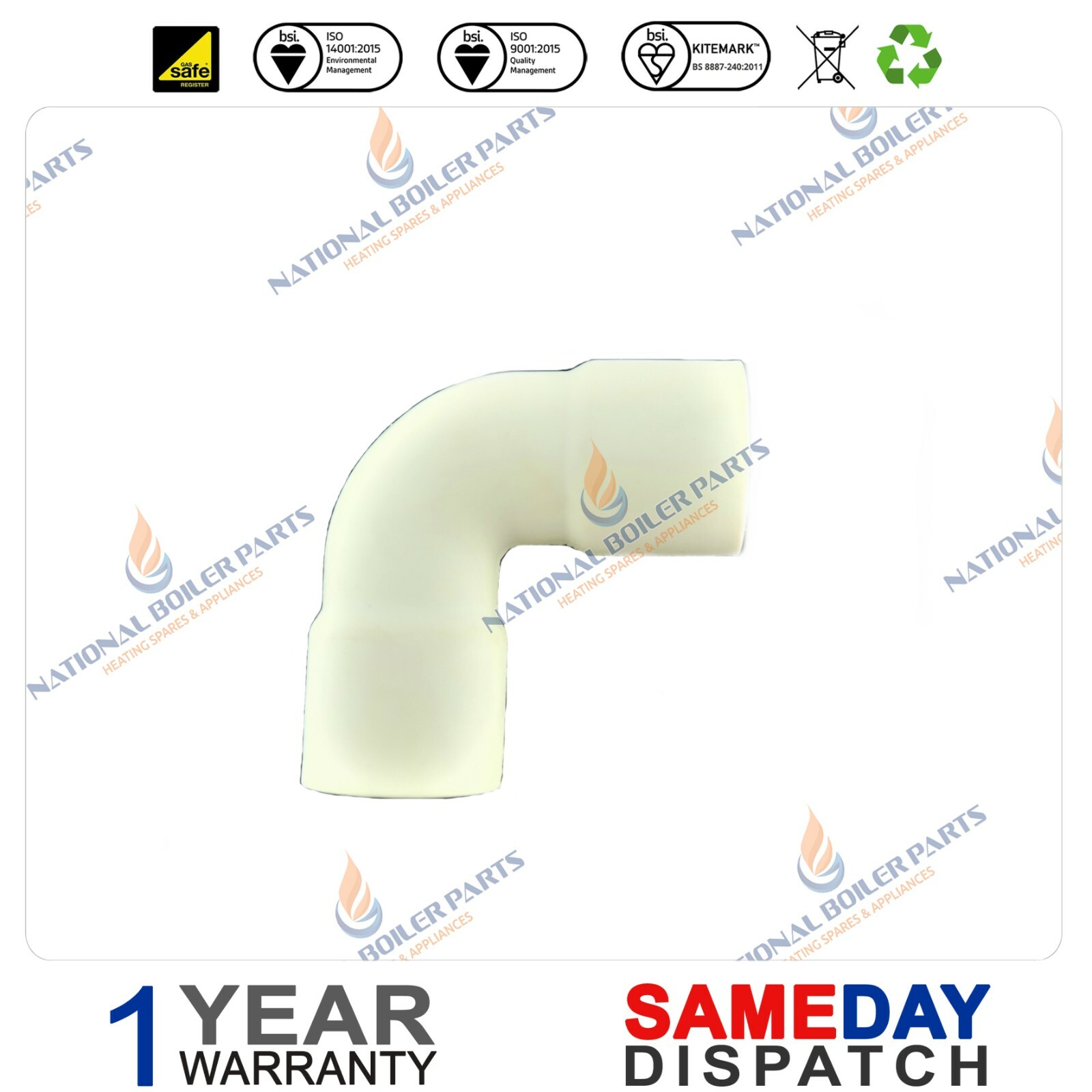 BAXI SYSTEM 12 15 18 24 u0026 28 BOILER ELBOW CONDENSATE PIPE 7210676 | eBay