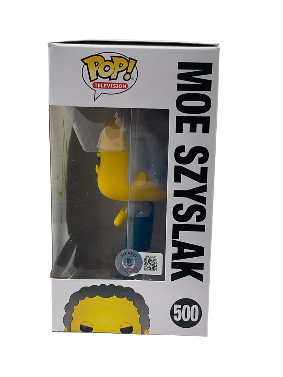 HANK AZARIA SIGNED MOE SZYSLAK THE SIMPSONS 500 FUNKO AUTOGRAPH