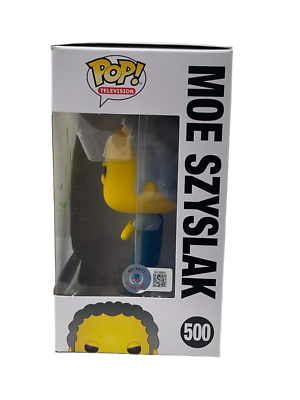 HANK AZARIA SIGNED MOE SZYSLAK THE SIMPSONS 500 FUNKO AUTOGRAPH