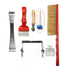7Pcs Set Bee Tool Beekeeping Equipment Beekeeper Tools Catcher Hive Tool Kits
