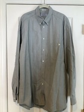 Salvatore Ferragamo Men  s Button Front Long Sleeve Shirt Size XL