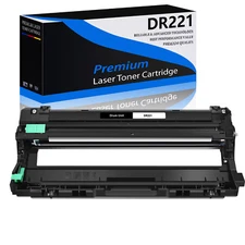 DR221 DR221BK Black Drum Unit for Brother HL-3140CW HL-3170CDW MFC-9340CDW Print