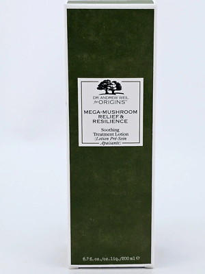 Origins Mega Mushroom Relief Resilience Soothing Treatment Lotion 6.7 oz-NIB