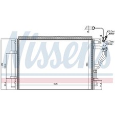 Condensateur Chrysler LE BARON