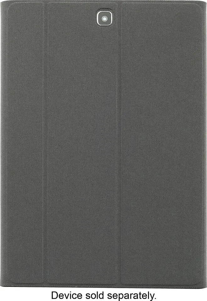Samsung - Book Cover For Galaxy Tab A 9.7 - Dark Titanium - UD - Image 2 of 3