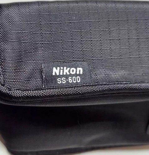 Nikon SS 600 Soft Nylon Case Black 7 Inch x 3 1/2 Inch x 2 7/8 Inch - Picture 11 of 19