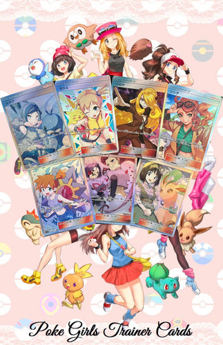 🔥 Trainer [ 1 - 100 ]Goddess Story Anime Waifu CUSTOM ACG Pokemon Orica 🔥