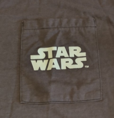 Camiseta Disney Star Wars Lucasfilm LTD Marrón Niños Talla 9/10 Usada - Imagen 3 de 6