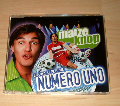 CD Maxi-Single - Matze Knop - Luca Sei Per Me Numero Uno