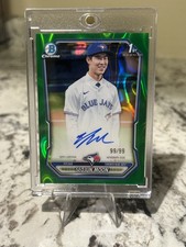 Seojun Moon Bowman Chrome 2026 Green Lava Refractor /99 Auto