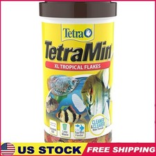 Large Tropical Fish Flakes Nutritionally Balanced Digestive Support 2.82oz New