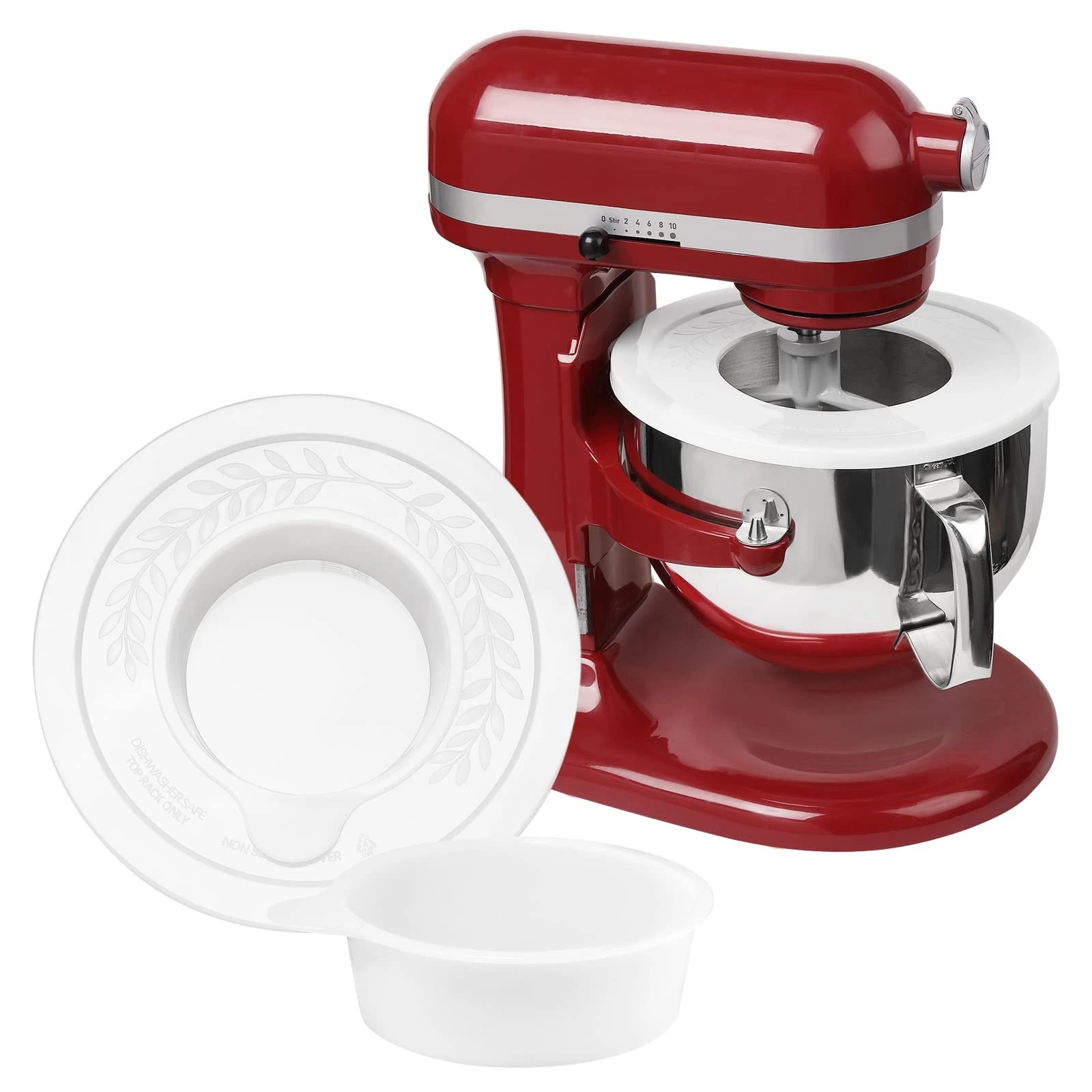 Mixer Bowl Lid Covers for KitchenAid 5.5-6 Quart Bowls - Stand Mixer Bowl Cov...