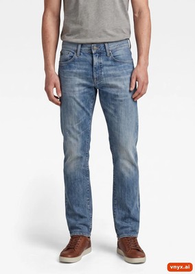 Vintage G-Star RAW Jeans  Heren  maat W32 / L34 Blauw