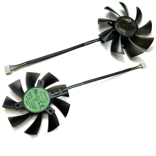 Für XFX XFX RX560 550 470 460 Core Edition OC ITX Display Karte Teil Lüfter - Bild 5 von 6