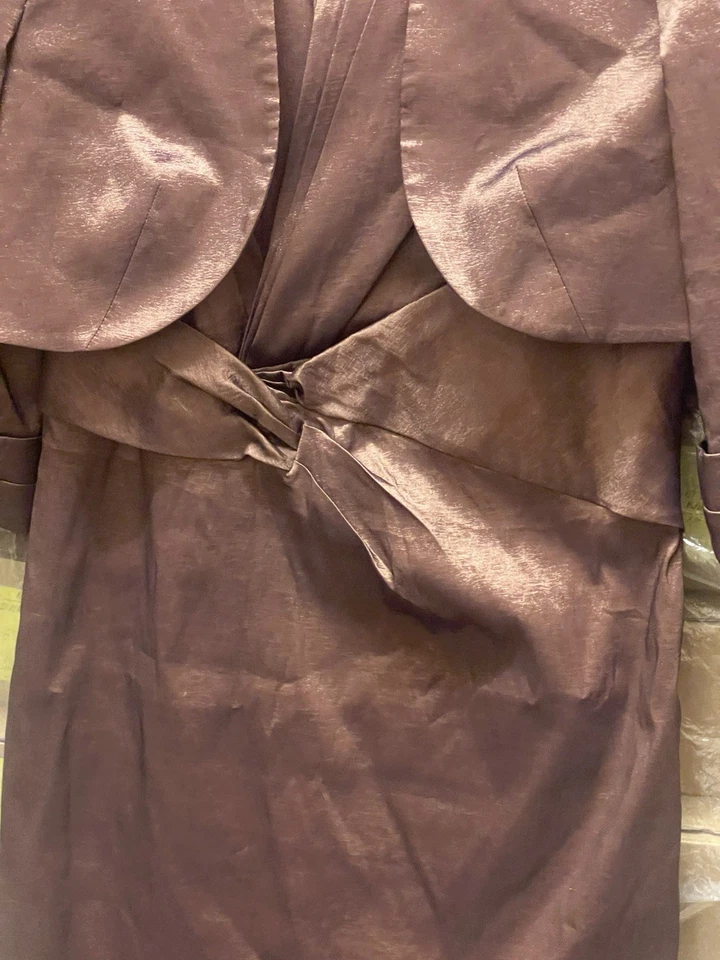 PLANET-2Piece Set - Jacket &Dress Women’s U.K- Jacket-12”-Dress -size-12” EUR-38 - Image 3 of 4