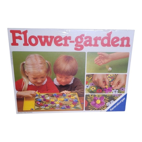 VTG 1985 Flower-Garden Board Game Ravensburger Heuck Discovery Toy Germany NEW - Picture 1 of 5