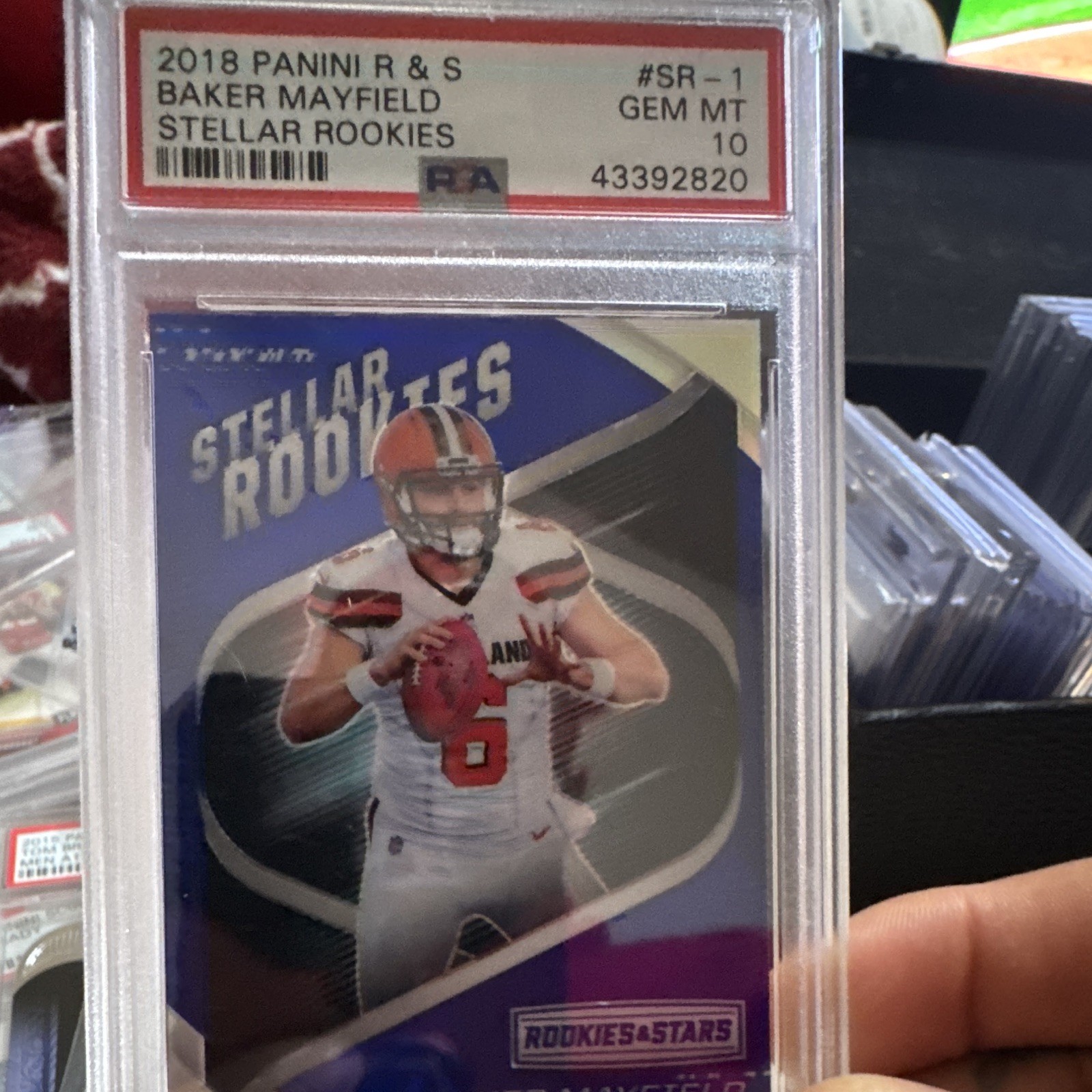 Baker Mayfield Panini Rookies & Stars Stellar Rookies #SR1 Base