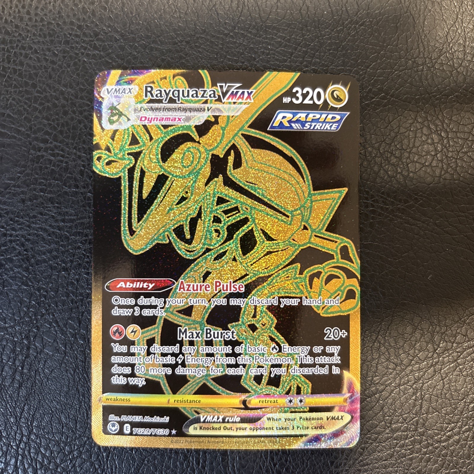 Pokemon Rayquaza VMAX TG29/TG30 Silver Tempest NM/M Condition 