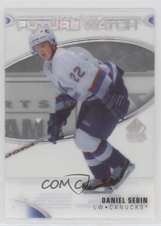 2020 Upper Deck SP Signature Edition Legends Acetate Daniel Sedin #398 HOF 01g1