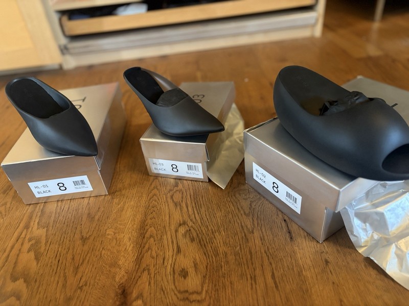 Yeezy Season 10 HL-01 02 03 Heels Women Size 8 New 100% Authentic