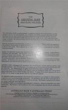 Amanda Jane Smocking Pleater Machine Instruction Manual