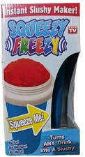Brand New As Seen On TV Squeezy Freezy Instant Slushy Maker