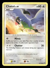 Pokemon TCG Chatot Colorless Common Majestic Dawn 55/100 HP