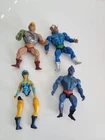 Mattel Masters of the Universe MOTU He-Man Lot Of 4 Action Figures Vintage 1980s