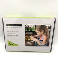 Lumiboard Led Drawing Board with 7 Colors,13.7"X10" Acrylic Dry Erase Board, NOB