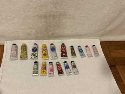 L'Occitane Hand Cream Travel Size 1 oz & .34oz Lot Of 17- UNUSED FREE SHIP