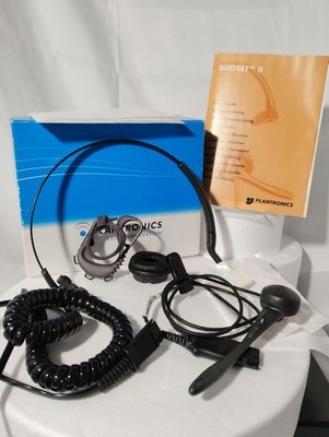 Plantronics Telefon-Headset H141N Duoset, gebraucht