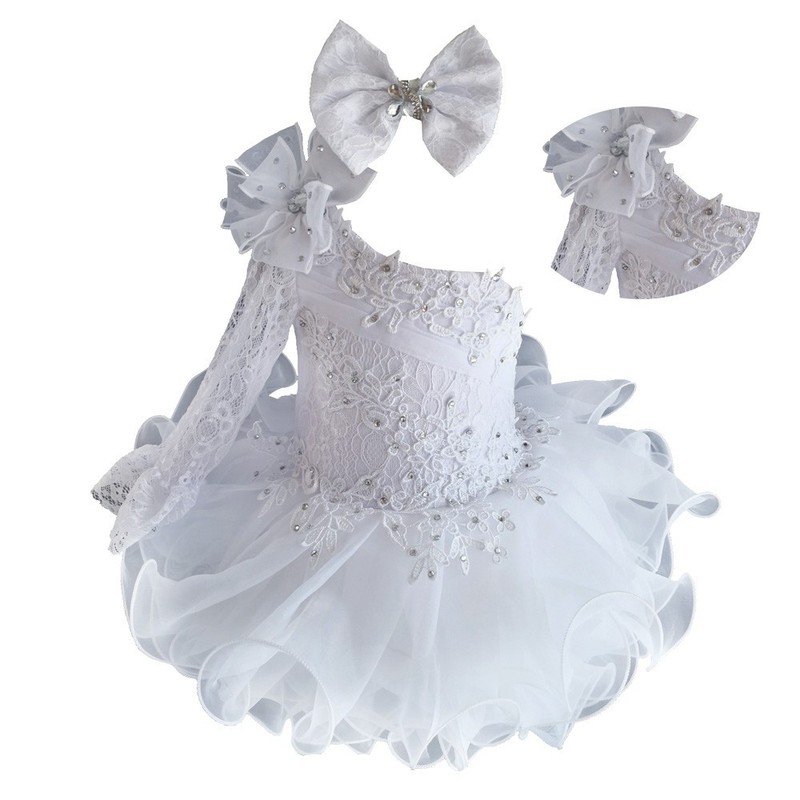 Jenniferwu Baby Girl Pageant Dress Handmade Beaded Dresses 4T
