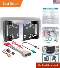 Double DIN Dash Kit with Wire Harness for 2007-2016 Dodge/Jeep/Chrysler