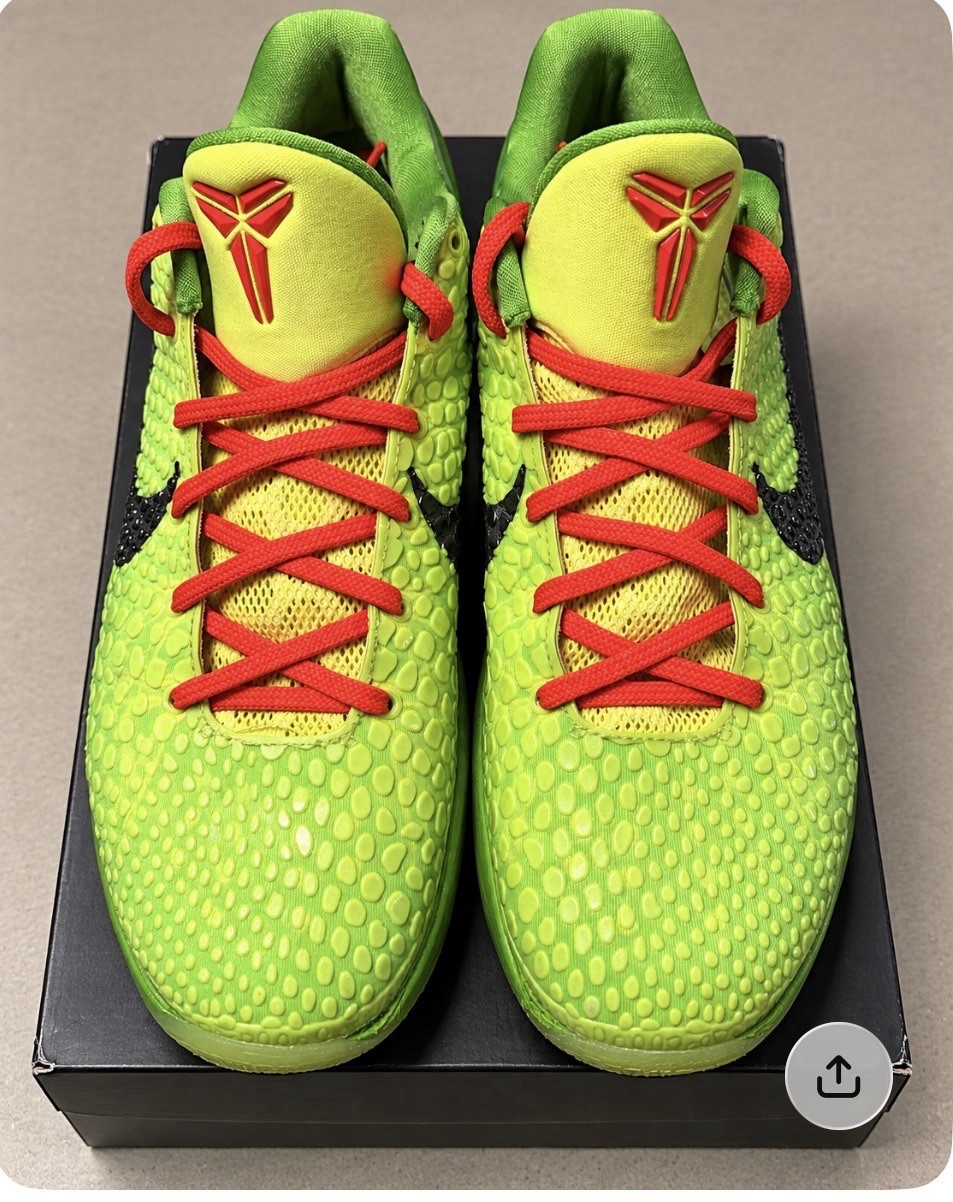 Nike Kobe 6 VI Protro “Grinch” – Men’s Size 9 194500874169| eBay