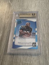 2017 Donruss Optic Leonard Fournette RC Rookie BECKETT 9.5 Rated Rookie Jaguars