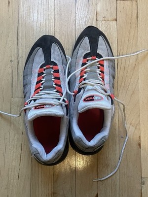 Nike Air Max 95 Men's Solar Red Sneakers Size 13